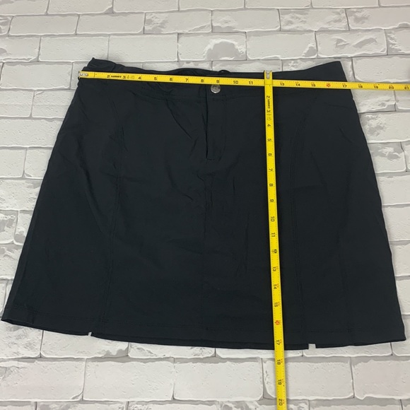 Columbia skirt shorts set 14/46 Black Drawstring waist Zip/button - Picture 6 of 13